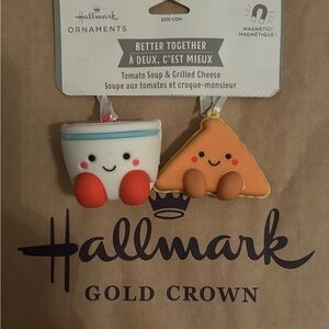 Hallmark Red and Orange Foodie Ornaments